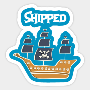 Shipped Sticker